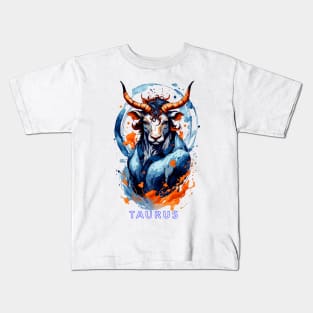 Zodiac sign Taurus T-shirt Kids T-Shirt